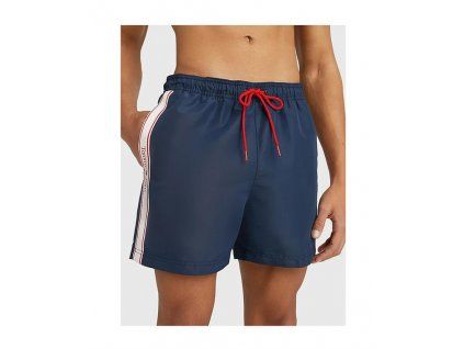 Pánské plavky Tommy Jeans modrá