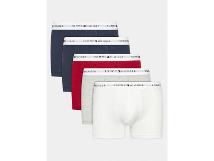 Pánské boxerky Tommy Hilfiger Trunk 5Pack UM0UM02767- mix barev