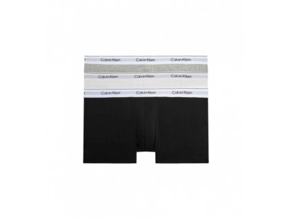 Pánské boxerky Calvin Klein TRUNK 3Pack 000NB3377A, mix barev