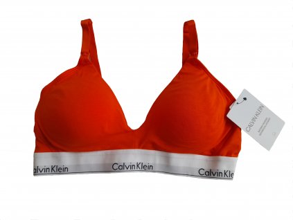 Dámská kojící podprsenka Calvin Klein QF621BE - oranžová