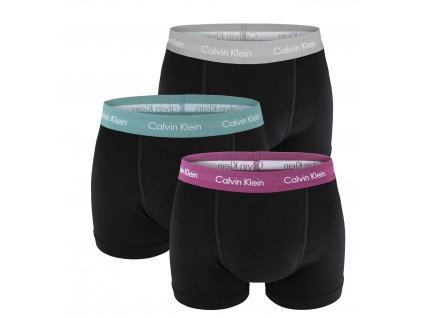 Pánské boxerky cotton stretch TRUNKS U2662G, 3Pack