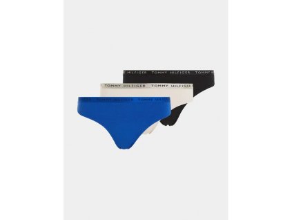 Dámská tanga Tommy Hilfiger UW0UW04889 3Pack, vícebarevné