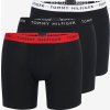 Pánské boxerky Tommy Hilfiger recycled cotton 3Pack - černá