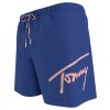 Pánské plavky Tommy Hilfiger Signature UM0UM02862 - modrá