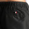 Pánské plavky Tommy Hilfiger černá detail loga