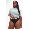 Dámská tanga plus size Calvin Klein 3pack QD3800E , mix barev