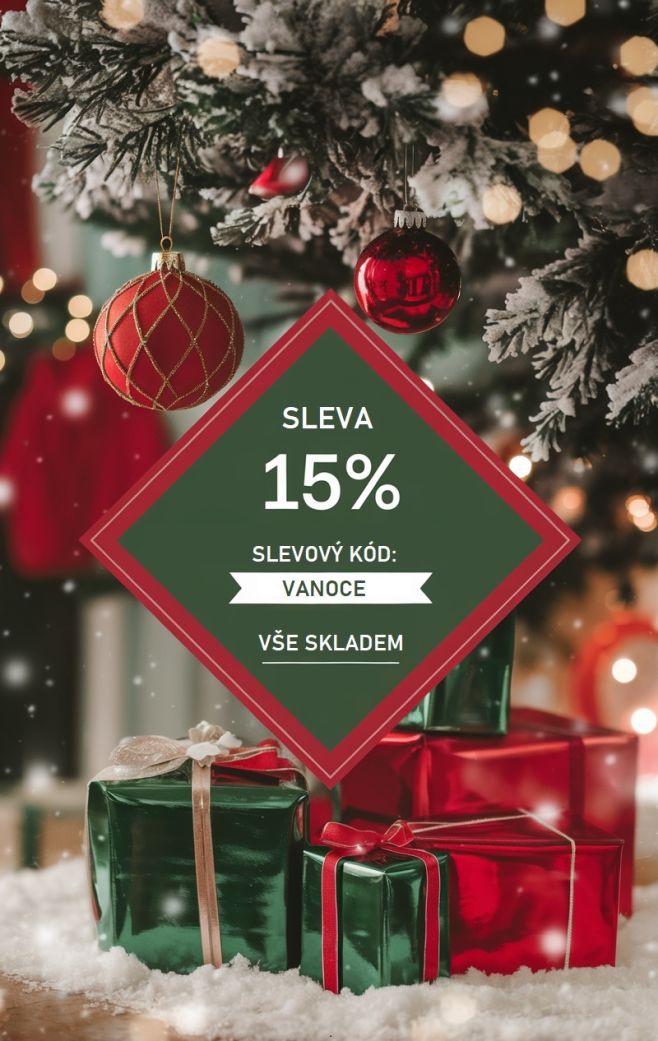 Milý zákazníku, Vánoce se blíží a my jsme připraveni udělat Vaše svátky ještě kouzelnější! 🎅✨ 🎁 Sleva 15 % na veškerý...