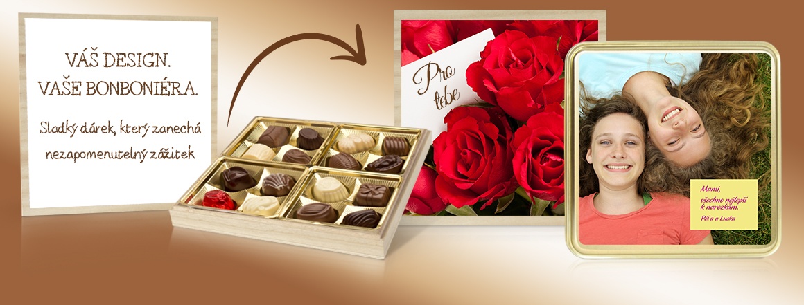 Darujte svou vlastní bonboniéru