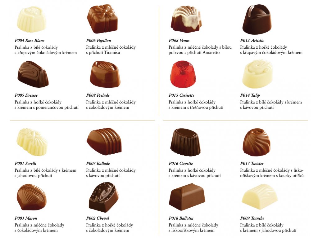 Maritime - plněné belgické pralinky v plechové dóze 400g