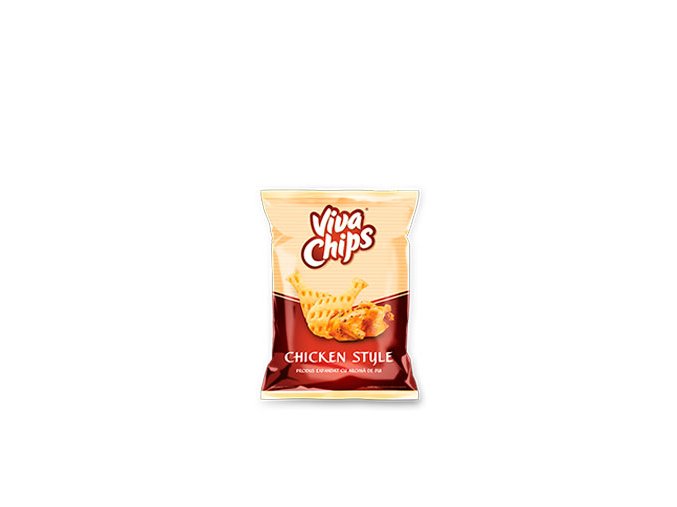 VIVA Chips cu aroma de pui 50g