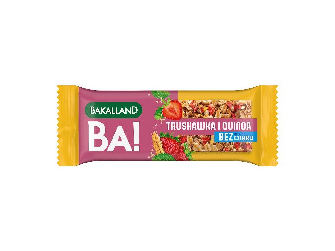 BA! Baton zbozowy Truskawka Quinoa 30g