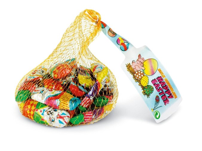 Zajíčci v síťce - mléčná čokoláda 100 g
