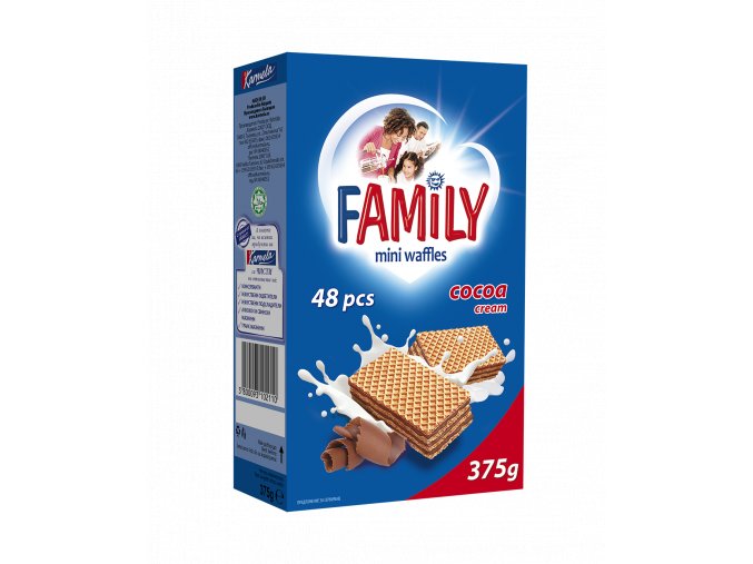 family wafers 375g COCOA