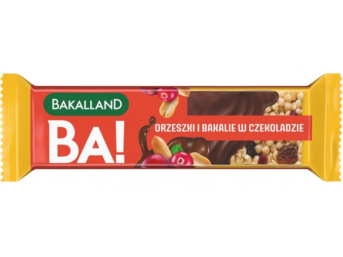 BA! Baton Orzeszki Bakalie w czekoladzie 40g