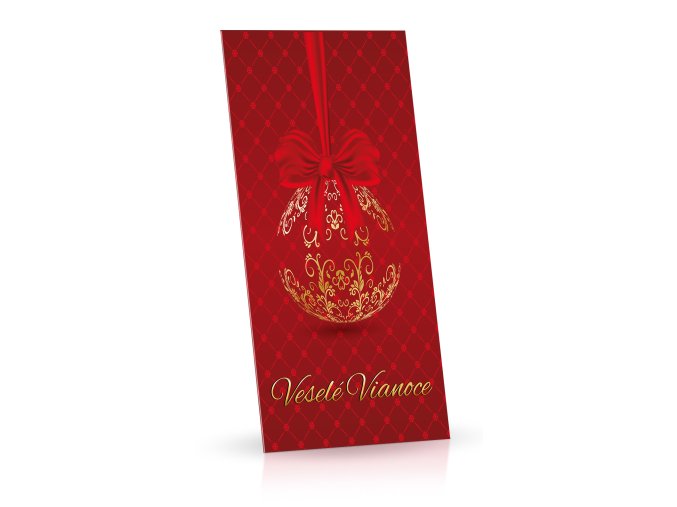 Viz Cok Mail K17 0191 Vanoce cervene zlata banka 100g SK M