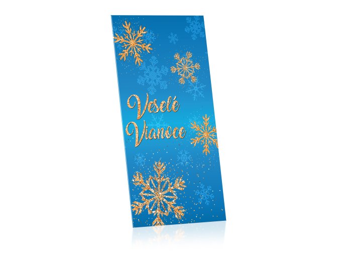 Viz K17 0191 modro zlate Vanoce 2022 100g SK M