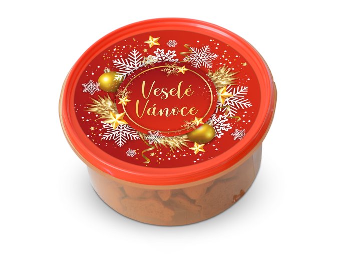 susenky kulaty box vesele vanoce M