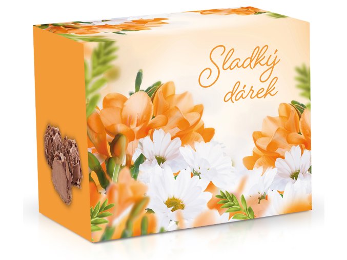 Krab kvadr 250g kopretiny cz M