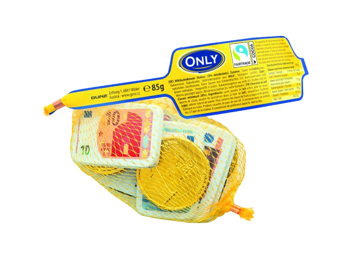 Zlaté mince a bankovky Eura 100 g