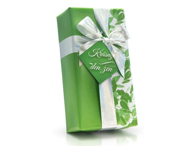 200g ballotin stribr masle zeleny papir Vis Krásný den žen M