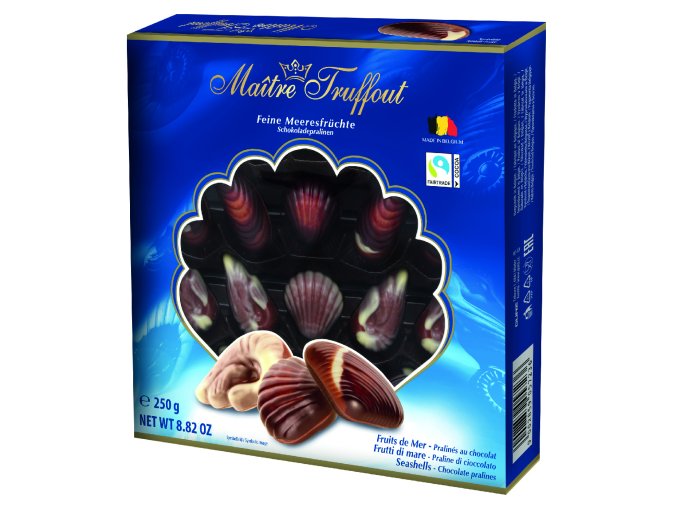 Maître Truffout pralinky mořské plody modré 250g