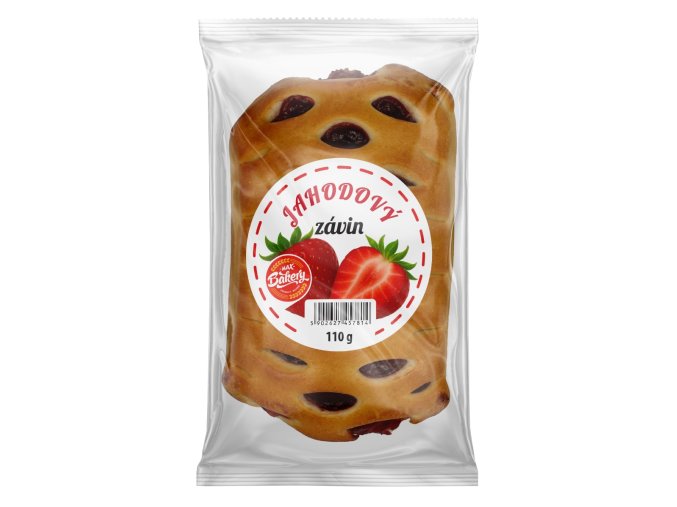 MaxBakery Závin Jahoda 110g