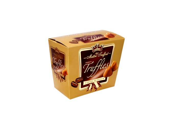 Maitre Truffout - Čokoládové lanýže s příchutí kávy 200g