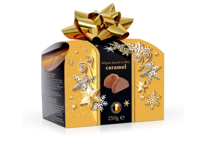 Truhlicka 250g lanyze caramel vanoce M