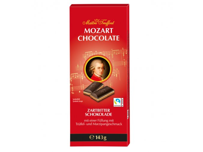 Mozart Zartbitterschokolade 143g Bild 1 Zoombild