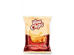 VIVA Chips cu aroma de pui 50g