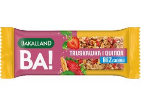 BA! Baton zbozowy Truskawka Quinoa 30g