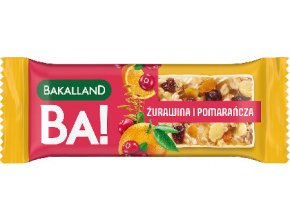 BA! Baton zbozowy Zurawina Pomarancza 40g