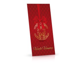 Viz Cok Mail K17 0191 Vanoce cervene zlata banka 100g SK M