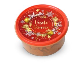 susenky kulaty box vesele vanoce M