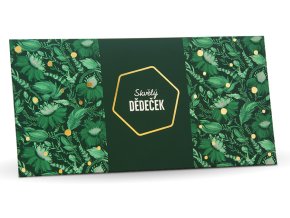 Skvělý dědeček - Mléčná čokoláda s mandlemi a malinami 175g