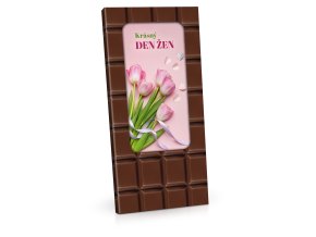 cokolada 100g okno KRÁSNÝ DEN ŽEN 2026 M
