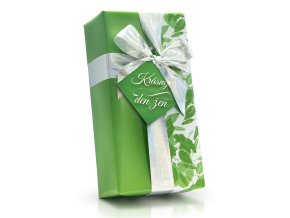 200g ballotin stribr masle zeleny papir Vis Krásný den žen M