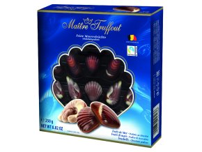 Maître Truffout pralinky mořské plody modré 250g