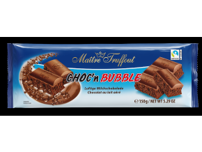 Choc'n Bubble – bublinková mléčná čokoláda 150 g