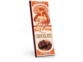 SECESE hořká čokoláda s kousky brusinek a višní 225g