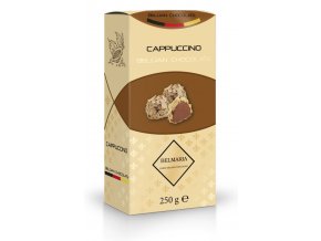 Bemaria lanýže mléčné Cappuccino s hoblinkami z bílé čokolády 250g