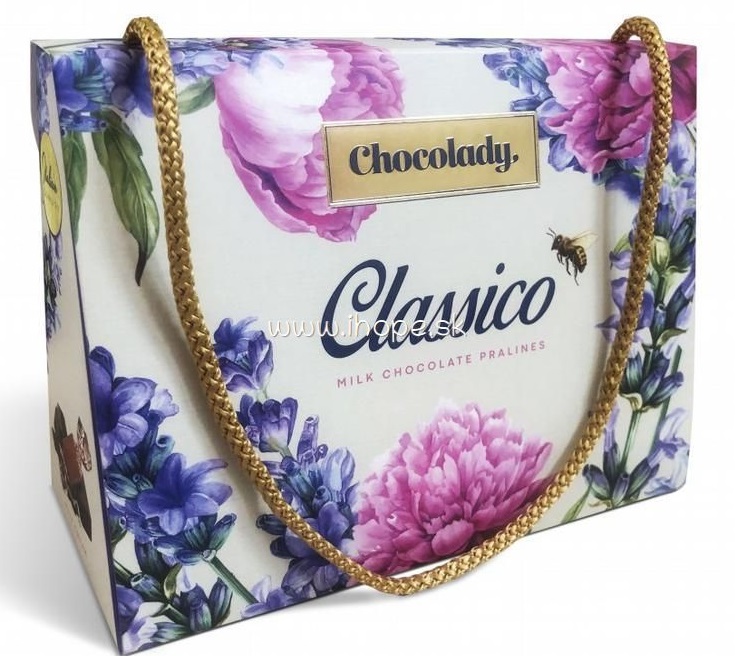 Chocolady Classico - Pralinky z mléčné čokolády s mléčnou náplní v tašce 170 g