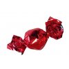 Vánoční čokoládové pralinky s kakaovou náplní v plastové dóze 112 g (červené)