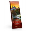 Praha hořká čokoláda s kousky brusinek a višní 225g