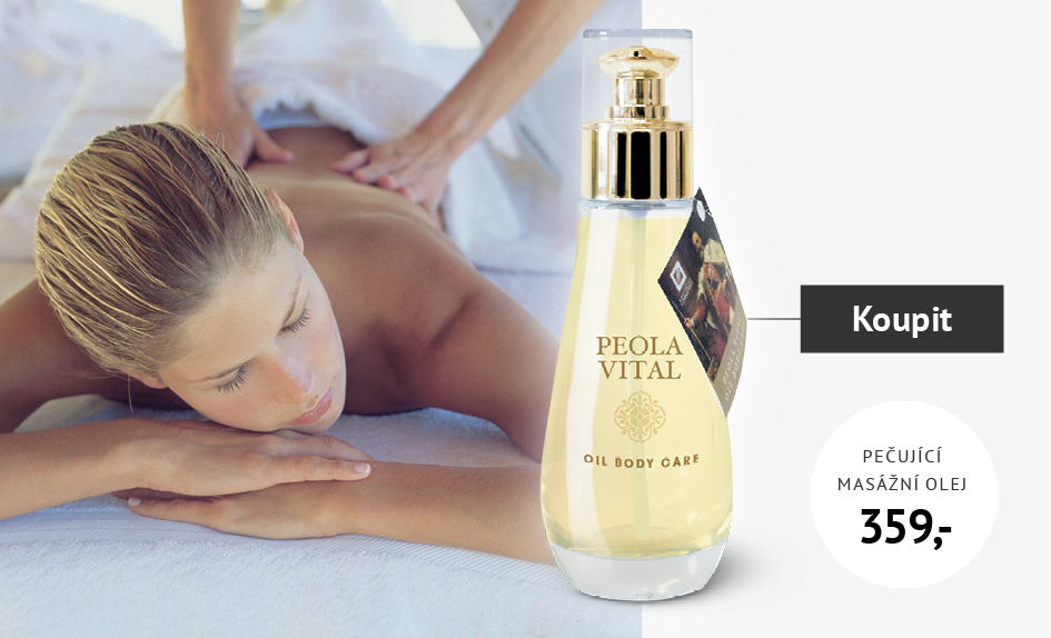MARIA'S se vrací! Pečující masážní olej Peola Vital Oil Body Care