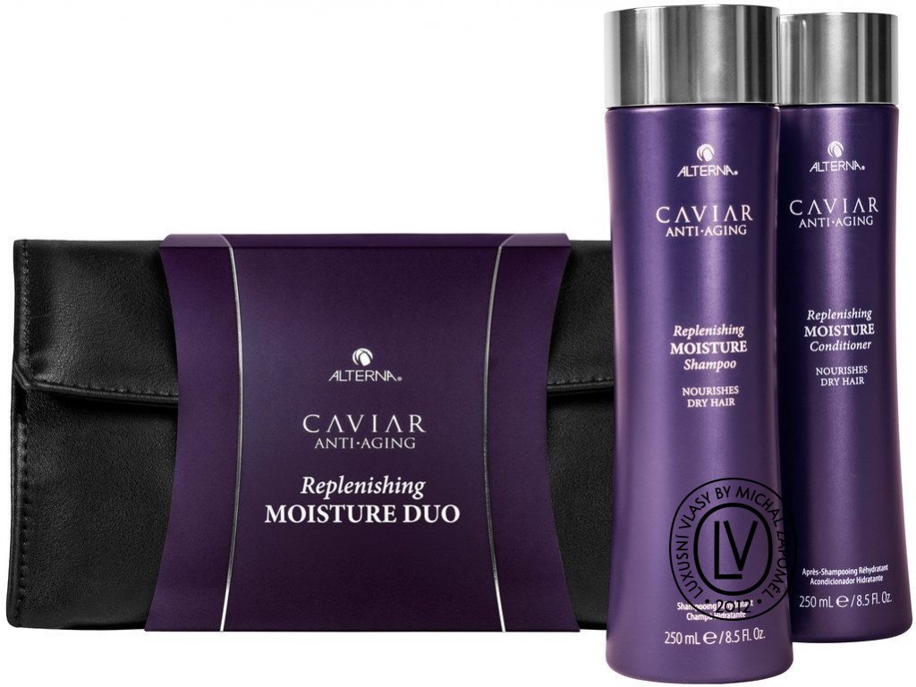Alterna Caviar Replenishing Moisture Duo Etue Shampoo Conditioner 250 Ml Luxusnivlasy Cz