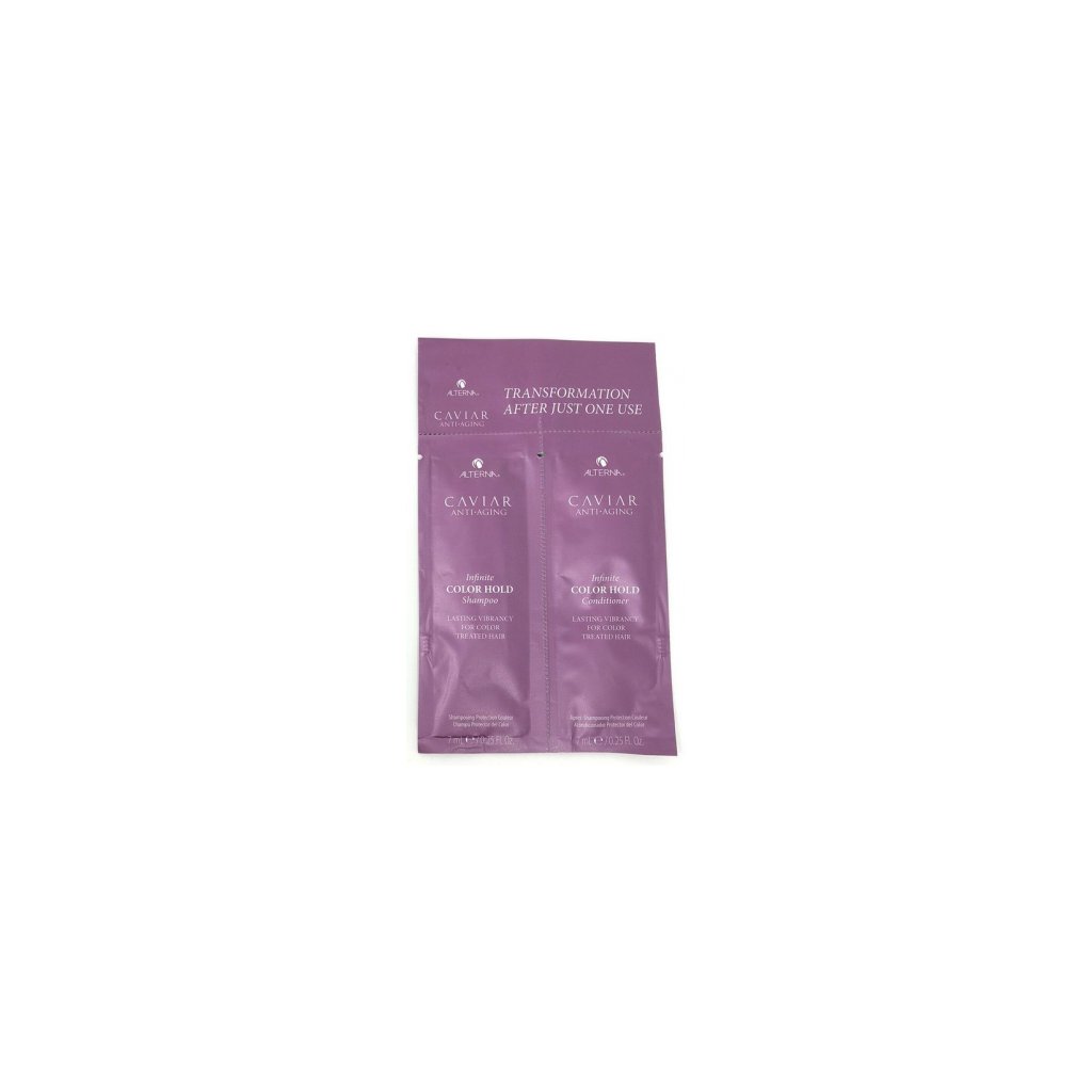 Vzorek Alterna Caviar Infinite Color Hold duo (Shampoo+Conditioner 7 ml)