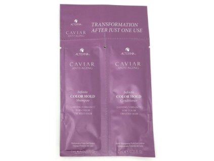 Vzorek Alterna Caviar Infinite Color Hold duo (Shampoo+Conditioner 7 ml)