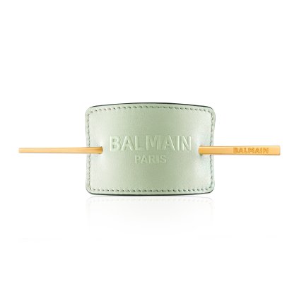 BalmainHair Accessories HairBarrette LimitedEdition SpringSummer20 PastelGreen
