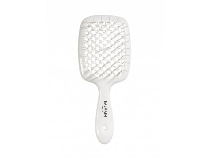 3926 1 balmain white detangling brush rozcesavaci kartac na vlasy